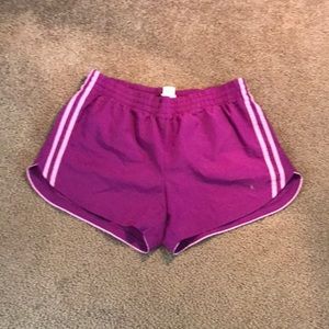 Purple Running Shorts